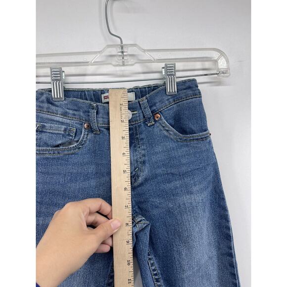 Levi's 511 Slim Jeans Kids Boys 7X Reg 20” Waist 7-8 Year Olds Pants Sport Denim - Picture 7 of 13